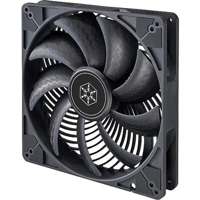 Silverstone Technology Air Pentrator 184i PRO, Verbesserter PWM-gesteuerter 180-mm-Lüfter mit Luftkanalisierung, SST-AP184i-PRO, schwarz Silverstone Technology Air Pentrator 184i PRO, Verbesserter PWM-gesteuerter 180-mm-Lüfter mit Luftkanalisierung, SST-AP184i-PRO, schwarz