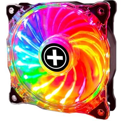 Xilence XPF120G.ARGB.PWM 120mm leiser Gehäuselüfter mit starker ARGB LED und PWM, 4PIN, einfacher Einbau, 440mm Kabellänge, Hydro Bearing, hoher Luftdurchsatz, PC Lüfter für Gaming-Setups & Builds Xilence XPF120G.ARGB.PWM 120mm leiser Gehäuselüfter mit starker ARGB LED und PWM, 4PIN, einfacher Einbau, 440mm Kabellänge, Hydro Bearing, hoher Luftdurchsatz, PC Lüfter für Gaming-Setups & Builds