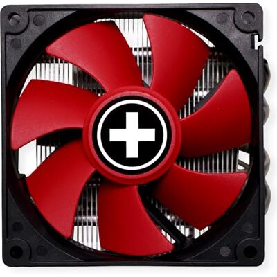 Xilence A404T AMD Top Blow CPU Luft Kühler, AM4, 125W TDP, Top Blow, leiser 92mm PWM Lüfter, einfache Montage, optimal für moderate Kühlanforderungen im Office und Home PC, silber Xilence A404T AMD Top Blow CPU Luft Kühler, AM4, 125W TDP, Top Blow, leiser 92mm PWM Lüfter, einfache Montage, optimal für moderate Kühlanforderungen im Office und Home PC, silber