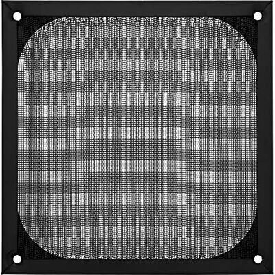 InLine 33372S Lüftergitter, Aluminium Filter, 140x140mm, schwarz InLine 33372S Lüftergitter, Aluminium Filter, 140x140mm, schwarz