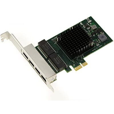 KALEA-INFORMATIQUE PCIe x1 Gigabit Ethernet Netzwerkkarte - 4 RJ45 Anschlüsse KALEA-INFORMATIQUE PCIe x1 Gigabit Ethernet Netzwerkkarte - 4 RJ45 Anschlüsse