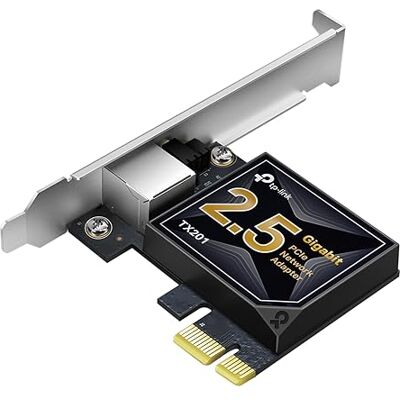 TP-Link TX201 2.5G PCIe Netzwerkkarte, kein WLAN, kompatibel mit Win11/10/8.1/8/7, Win Server 2022/2019/2016/2012R2/2012/2008 R2, Linux TP-Link TX201 2.5G PCIe Netzwerkkarte, kein WLAN, kompatibel mit Win11/10/8.1/8/7, Win Server 2022/2019/2016/2012R2/2012/2008 R2, Linux