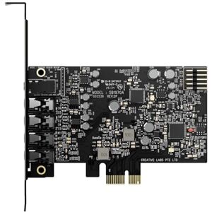 Creative Sound Blaster Audigy Fx Pro Hi-Res PCI-e Soundkarte mit diskretem und virtuellem 7.1-Surround-Sound sowie AutoEq für PC Creative Sound Blaster Audigy Fx Pro Hi-Res PCI-e Soundkarte mit diskretem und virtuellem 7.1-Surround-Sound sowie AutoEq für PC