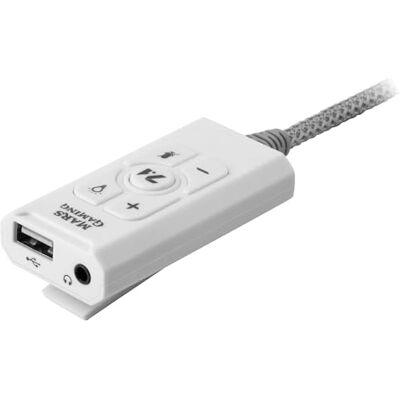 Mars Gaming MARSGAMING MSC2W Weiß, Externe Soundkarte, USB 7.1, PS5/PS4/PC/MAC/SWITCH Mars Gaming MARSGAMING MSC2W Weiß, Externe Soundkarte, USB 7.1, PS5/PS4/PC/MAC/SWITCH