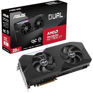 Asus Dual Radeon RX 7900 XTX OC Edition 24GB GDDR6 Gaming Grafikkarte (AMD Radeon RX7900 XTX, PCIe 4.0, 1x HDMI 2.1, 3X DisplayPort 2.1, DUAL-RX7900XTX-O24G) Asus Dual Radeon RX 7900 XTX OC Edition 24GB GDDR6 Gaming Grafikkarte (AMD Radeon RX7900 XTX, PCIe 4.0, 1x HDMI 2.1, 3X DisplayPort 2.1, DUAL-RX7900XTX-O24G)