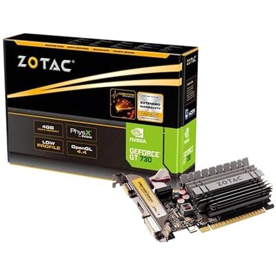 Zotac GeForce GT730 Zone Edition 4GB GDDR3 Zotac GeForce GT730 Zone Edition 4GB GDDR3