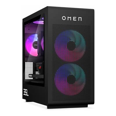 HP Omen GT16-1279ng 35L Gaming Desktop PC, AMD Ryzen 7 9800X3D, 32GB DDR5-SDRAM, 2TB SSD, NVIDIA GeForce RTX 5070 Ti, Tower PC, Windows 11 Home, Black Metal HP Omen GT16-1279ng 35L Gaming Desktop PC, AMD Ryzen 7 9800X3D, 32GB DDR5-SDRAM, 2TB SSD, NVIDIA GeForce RTX 5070 Ti, Tower PC, Windows 11 Home, Black Metal
