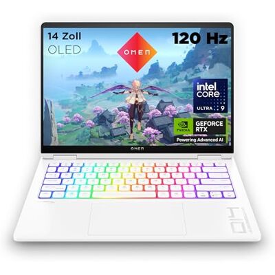 HP Omen Transcend Omen 14-fb0297ng 14" 2880 x 1800 Pixel Intel Core Ultra 9 32GB 1000GB SSD NVIDIA GeForce RTX 4070 Windows 11 Home HP Omen Transcend Omen 14-fb0297ng 14" 2880 x 1800 Pixel Intel Core Ultra 9 32GB 1000GB SSD NVIDIA GeForce RTX 4070 Windows 11 Home