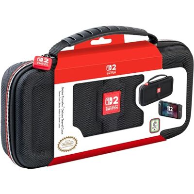 RDS Industries, Inc RDS – Offiziell lizenzierte Nintendo Switch 2, Nintendo Switch OLED & Nintendo Switch Systems Game Traveler Deluxe Hülle – Platz für 12 Spielkarten & microSD-Karten-Hülle für 2 Stück & jeweils 2 RDS Industries, Inc RDS – Offiziell lizenzierte Nintendo Switch 2, Nintendo Switch OLED & Nintendo Switch Systems Game Traveler Deluxe Hülle – Platz für 12 Spielkarten & microSD-Karten-Hülle für 2 Stück & jeweils 2