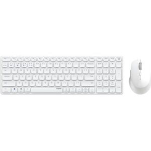 Rapoo Blade 9700M kabellose Tastatur, kabellos, wiederaufladbar, 99 Tasten, Maus mit 5 Tasten, Laufzeit 12 Monate, ideal für PC Laptop Weiß Rapoo Blade 9700M kabellose Tastatur, kabellos, wiederaufladbar, 99 Tasten, Maus mit 5 Tasten, Laufzeit 12 Monate, ideal für PC Laptop Weiß