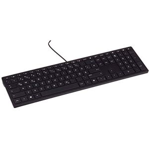 HP Pavilion 300 Kabelgebundene Tastatur – Schlankes Full-Size 3-Zonen-Layout mit Ziffernblock, QWERTY Englisches Layout, leises & präzises Tippen, USB-Anschluss, LED-Anzeige – Schwarz HP Pavilion 300 Kabelgebundene Tastatur – Schlankes Full-Size 3-Zonen-Layout mit Ziffernblock, QWERTY Englisches Layout, leises & präzises Tippen, USB-Anschluss, LED-Anzeige – Schwarz