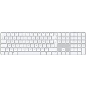 Apple Magic Keyboard mit Touch ID und Ziffernblock für Mac Modelle mit Chip – Englisch (International) – Weiße Tasten Apple Magic Keyboard mit Touch ID und Ziffernblock für Mac Modelle mit Chip – Englisch (International) – Weiße Tasten 