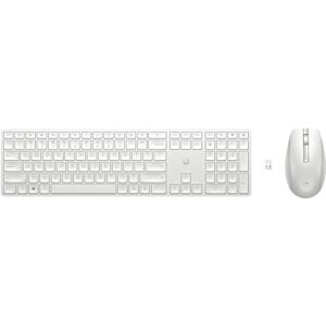 HP 650 kabellose Tastatur und Maus Bundle, 20 programmierbare Tasten, QWERTZ Deutsches Layout, 4.000 DPI, USB Dongle, 3 Tasten, Scrollrad, Weiß HP 650 kabellose Tastatur und Maus Bundle, 20 programmierbare Tasten, QWERTZ Deutsches Layout, 4.000 DPI, USB Dongle, 3 Tasten, Scrollrad, Weiß
