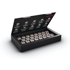 CHERRY MX RGB Brown Switch Kit, 23 Mechanische Tastatur-Schalter, für DIY, Hot Swap oder Gaming-Keyboard, Taktiler Switch ohne klick, Gezielt & Spürbar CHERRY MX RGB Brown Switch Kit, 23 Mechanische Tastatur-Schalter, für DIY, Hot Swap oder Gaming-Keyboard, Taktiler Switch ohne klick, Gezielt & Spürbar