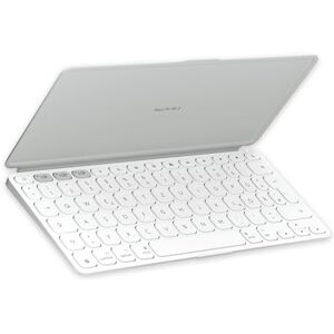 Logitech Keys-To-Go 2, mobile kabellose Tastatur für iPad mit integriertem Schutzcover, schlanke und kompakte, für iPad, iPhone, Mac und Apple TV, einfacher Gerätewechsel, DEU QWERTZ-Layout Hellgrau Logitech Keys-To-Go 2, mobile kabellose Tastatur für iPad mit integriertem Schutzcover, schlanke und kompakte, für iPad, iPhone, Mac und Apple TV, einfacher Gerätewechsel, DEU QWERTZ-Layout Hellgrau