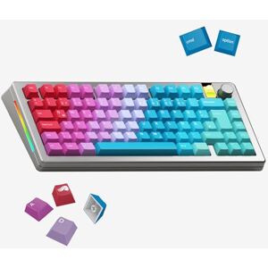 GLORIOUS Gaming Daydream GPBT Gradient-Tastenkappen, Set mit 135 PBT-Tasten, MX-kompatibel, ISO-Layout, für mechanische Tastaturen in den Formaten 60%, 65%, 75%, TKL und 100% Deutsche GLORIOUS Gaming Daydream GPBT Gradient-Tastenkappen, Set mit 135 PBT-Tasten, MX-kompatibel, ISO-Layout, für mechanische Tastaturen in den Formaten 60%, 65%, 75%, TKL und 100% Deutsche