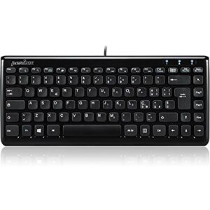 Perixx PERIBOARD-407 Kleine USB-Tastatur, Typ Chiclet, ultradünn und tragbar, Schwarz, italienisches Layout Perixx PERIBOARD-407 Kleine USB-Tastatur, Typ Chiclet, ultradünn und tragbar, Schwarz, italienisches Layout