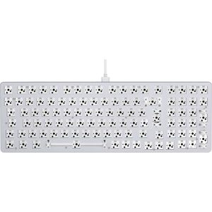 GLORIOUS Gaming GMMK 2 Full Size (96%) Barebones (Frame Only) – Mechanisches Gaming-Tastaturgrundgerüst, Fullsize (96%), Aluminium, individuell anpassbar, RGB, International/ISO Layout Weiß GLORIOUS Gaming GMMK 2 Full Size (96%) Barebones (Frame Only) – Mechanisches Gaming-Tastaturgrundgerüst, Fullsize (96%), Aluminium, individuell anpassbar, RGB, International/ISO Layout Weiß