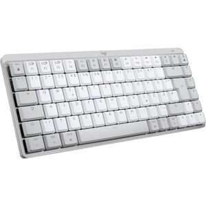 Logitech MX Mechanical Mini für Mac, Kabellose Tastatur mit Beleuchtung, Flache Tasten, Taktile leise Tasten, Hintergrundbeleuchtung, Bluetooth, USB-C, Apple, iPad, Deutsches QWERTZ Pale Grey Logitech MX Mechanical Mini für Mac, Kabellose Tastatur mit Beleuchtung, Flache Tasten, Taktile leise Tasten, Hintergrundbeleuchtung, Bluetooth, USB-C, Apple, iPad, Deutsches QWERTZ Pale Grey