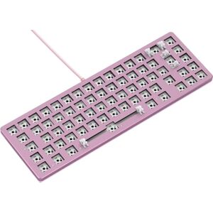 GLORIOUS Gaming GMMK 2 Compact 65% Barebones (Frame Only) Mechanisches Gaming-Tastaturgrundgerüst, Kompakt-TKL (65%), Aluminium Europäische/Internationale ISO-Belegung Rosa GLORIOUS Gaming GMMK 2 Compact 65% Barebones (Frame Only) Mechanisches Gaming-Tastaturgrundgerüst, Kompakt-TKL (65%), Aluminium Europäische/Internationale ISO-Belegung Rosa