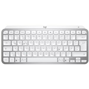 Logitech MX Keys Mini Kabellose Tastatur, Kompakt, Bluetooth, Hintergrundbeleuchtung, USB-C, Kompatibel mit Apple macOS, iOS, Windows, Linux, Android, Metallgehäuse Hellgrau Logitech MX Keys Mini Kabellose Tastatur, Kompakt, Bluetooth, Hintergrundbeleuchtung, USB-C, Kompatibel mit Apple macOS, iOS, Windows, Linux, Android, Metallgehäuse Hellgrau
