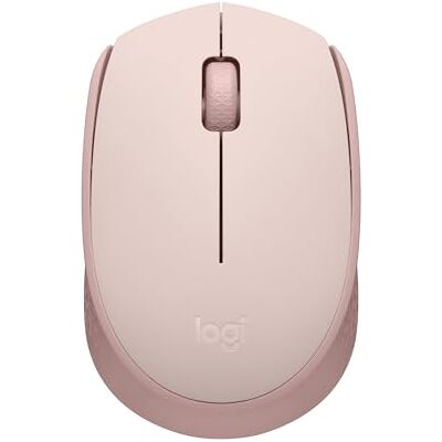 Logitech M171 kabellose Computermaus für PC, Mac, Laptop, 2.4 GHz mit USB-A Mini-Empfänger, optische Spurführung, 12 Monate Batterie beidhändig anwendbar Rosa Logitech M171 kabellose Computermaus für PC, Mac, Laptop, 2.4 GHz mit USB-A Mini-Empfänger, optische Spurführung, 12 Monate Batterie beidhändig anwendbar Rosa
