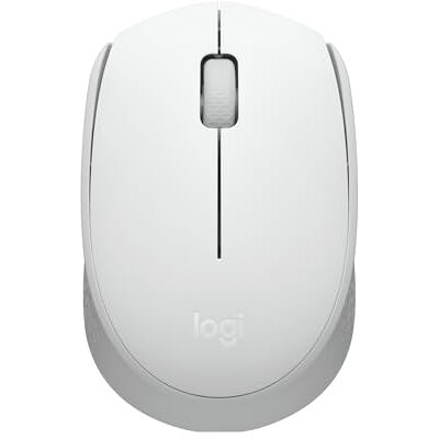 Logitech M171 kabellose Computermaus für PC, Mac, Laptop 2.4 GHz, USB Mini-Empfänger, optische Spurführung, 12 Monate Batterie, beidhändig anwendbar Weiß Logitech M171 kabellose Computermaus für PC, Mac, Laptop 2.4 GHz, USB Mini-Empfänger, optische Spurführung, 12 Monate Batterie, beidhändig anwendbar Weiß