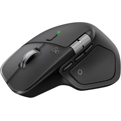 Logitech MX Master 4, ergonomische kabellose Maus mit fortschrittlichem, leistungsstarkem, haptischem Feedback, ultraschnellem Scrollen, Laden über USB-C, Bluetooth, Windows, MacOS – Schwarz Logitech MX Master 4, ergonomische kabellose Maus mit fortschrittlichem, leistungsstarkem, haptischem Feedback, ultraschnellem Scrollen, Laden über USB-C, Bluetooth, Windows, MacOS – Schwarz