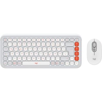 Logitech POP ICON Combo, Bluetooth-Tastatur-Maus-Set, Komfortables Tippen, programmierbare Tasten, leise Klicks, Easy-Switch für bis zu 3 Geräte Logitech POP ICON Combo, Bluetooth-Tastatur-Maus-Set, Komfortables Tippen, programmierbare Tasten, leise Klicks, Easy-Switch für bis zu 3 Geräte