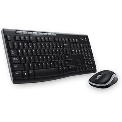Logitech MK270 Kabelloses Set mit Tastatur und Maus für Windows, Griechisches Layout Schwarz Logitech MK270 Kabelloses Set mit Tastatur und Maus für Windows, Griechisches Layout Schwarz