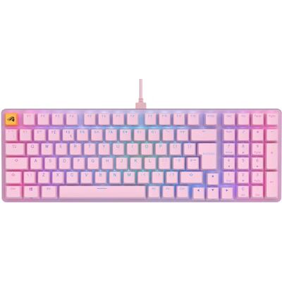 GLORIOUS GMMK 2 (96%) Mechanische Tastatur, Fox, UK in Rosa Aluminiumoberfläche für Biegsteifheit, Hot-Swap, Tastenweise RGB-Beleuchtung & Doubleshot-Kappen, PC-Gaming auf hohem Niveau GLORIOUS GMMK 2 (96%) Mechanische Tastatur, Fox, UK in Rosa Aluminiumoberfläche für Biegsteifheit, Hot-Swap, Tastenweise RGB-Beleuchtung & Doubleshot-Kappen, PC-Gaming auf hohem Niveau