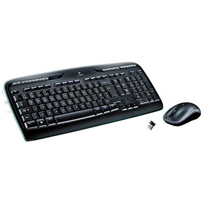 Logitech MK330 Kabellose Tastatur und Maus - 2,4 GHz - 24/12 Monate Akku Logitech MK330 Kabellose Tastatur und Maus - 2,4 GHz - 24/12 Monate Akku