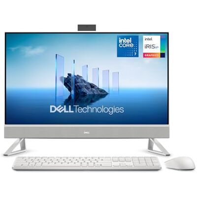 Dell 27 All-in-One Desktop EC27250 – 27" FHD Display, Intel Core 7 Series 1 Prozessor, Intel Grafik, 16 GB RAM, 1 TB SSD, Windows 11 Home, QWERTZ Pro Wireless Tastatur & Maus – Silber Dell 27 All-in-One Desktop EC27250 – 27" FHD Display, Intel Core 7 Series 1 Prozessor, Intel Grafik, 16 GB RAM, 1 TB SSD, Windows 11 Home, QWERTZ Pro Wireless Tastatur & Maus – Silber