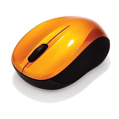 Verbatim GO NANO kabellose Maus Optische Funkmaus für PC und Mac mit 2.4 GHz, 1600 dpi Auflösung, Nano-Receiver, orange Verbatim GO NANO kabellose Maus Optische Funkmaus für PC und Mac mit 2.4 GHz, 1600 dpi Auflösung, Nano-Receiver, orange