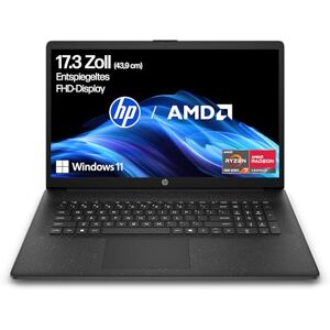 HP Laptop mit 17,3" FHD Display, AMD Ryzen 7 7730U, 16 GB DDR4 RAM, 512 GB SSD, AMD Radeon-Grafik, Windows 11, QWERTZ, Schwarz inkl. 25 GB Dropbox-Speicher für 12 Monate HP Laptop mit 17,3" FHD Display, AMD Ryzen 7 7730U, 16 GB DDR4 RAM, 512 GB SSD, AMD Radeon-Grafik, Windows 11, QWERTZ, Schwarz inkl. 25 GB Dropbox-Speicher für 12 Monate