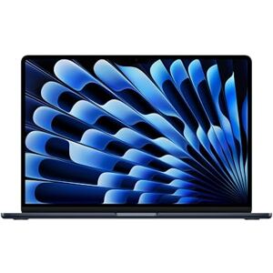 Apple 15" MacBook Air Laptop, M5 Chip mit 10‑Core CPU und 10‑Core GPU: Entwickelt für KI, 15,3" Liquid Retina Display, 16 GB gemeinsamer Arbeitsspeicher, 512 GB SSD, Touch ID, WLAN 7; Mitternacht Apple 15" MacBook Air Laptop, M5 Chip mit 10‑Core CPU und 10‑Core GPU: Entwickelt für KI, 15,3" Liquid Retina Display, 16 GB gemeinsamer Arbeitsspeicher, 512 GB SSD, Touch ID, WLAN 7; Mitternacht