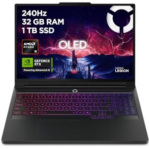 IBM Legion Pro 7 Gaming AI Laptop 16" WQXGA OLED 240Hz Display AMD Ryzen 9 9955HX 32GB RAM 1TB SSD NVIDIA GeForce RTX 5070Ti Windows 11 QWERTZ Schwarz 3 Monate GamePass IBM Legion Pro 7 Gaming AI Laptop 16" WQXGA OLED 240Hz Display AMD Ryzen 9 9955HX 32GB RAM 1TB SSD NVIDIA GeForce RTX 5070Ti Windows 11 QWERTZ Schwarz 3 Monate GamePass