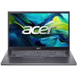 Acer Aspire 17 (A17-51M-503B) Laptop, 17" FHD IPS Display, Intel Core i5-1334U, 16 GB RAM, 512 GB SSD, Intel Iris Xe Graphics, Windows 11, QWERTZ Tastatur, grau Acer Aspire 17 (A17-51M-503B) Laptop, 17" FHD IPS Display, Intel Core i5-1334U, 16 GB RAM, 512 GB SSD, Intel Iris Xe Graphics, Windows 11, QWERTZ Tastatur, grau