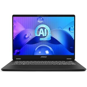 MSI Prestige 14 AI Studio C1UDXG-060IT, Notebook 14 Zoll FHD+ 144Hz, Intel Core Ultra 7 155H, Nvidia RTX 3050, 6GB GDDR6, 1TB SSD PCIe4, 16GB RAM DDR5 5600MHz, WiFi 7, Win 11 Home [Layout und Garantie MSI Prestige 14 AI Studio C1UDXG-060IT, Notebook 14 Zoll FHD+ 144Hz, Intel Core Ultra 7 155H, Nvidia RTX 3050, 6GB GDDR6, 1TB SSD PCIe4, 16GB RAM DDR5 5600MHz, WiFi 7, Win 11 Home [Layout und Garantie