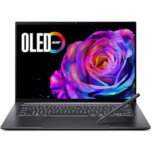 Acer Swift X 14 AI OLED (SFX14-61G-R6Q6) AI Laptop, Copilot+ PC, 14" WQ2.8K OLED 120Hz Touch-Display, AMD Ryzen AI 9 365, 32 GB RAM, 1 TB GB SSD, NVIDIA GeForce RTX 5070, Windows 11, QWERTZ Tastatur Acer Swift X 14 AI OLED (SFX14-61G-R6Q6) AI Laptop, Copilot+ PC, 14" WQ2.8K OLED 120Hz Touch-Display, AMD Ryzen AI 9 365, 32 GB RAM, 1 TB GB SSD, NVIDIA GeForce RTX 5070, Windows 11, QWERTZ Tastatur