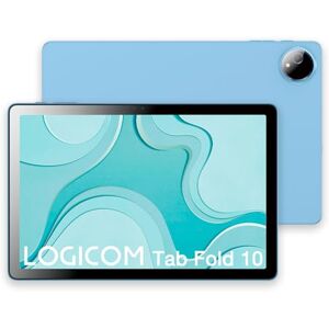 LOGICOM Fold 10 – Android 15 Tablet – Folio Gartuit – 10,1 Zoll – HD IPS – 6 GB RAM – 128 GB + 256 GB – WiFi 6 – Octa-Core – USB C – Kameras 8 MP und 5 MP – Akku 6000 mAh – Blau LOGICOM Fold 10 – Android 15 Tablet – Folio Gartuit – 10,1 Zoll – HD IPS – 6 GB RAM – 128 GB + 256 GB – WiFi 6 – Octa-Core – USB C – Kameras 8 MP und 5 MP – Akku 6000 mAh – Blau