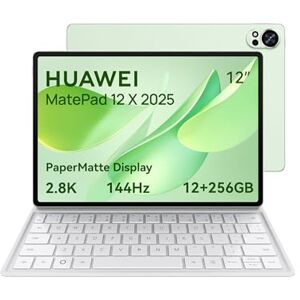 Huawei MatePad 12 X 2025 Tablet, 2,8K und 144 Hz, 1000 Nits, Ultraklares PaperMatte Display, 12 + 256 GB, 10.100 mAh-Akku, 66 W Supercharge, WLAN 7, Notes, mit UItra-Light-Tastatur, Grün Huawei MatePad 12 X 2025 Tablet, 2,8K und 144 Hz, 1000 Nits, Ultraklares PaperMatte Display, 12 + 256 GB, 10.100 mAh-Akku, 66 W Supercharge, WLAN 7, Notes, mit UItra-Light-Tastatur, Grün