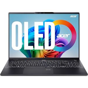 Acer Swift 16 AI OLED (SF16-51-74C3) KI Laptop, Copilot+ PC, 16" WQ2.8K OLED 120Hz Display, Intel Core Ultra 7 256V 16 GB RAM, 1 TB SSD, Intel Arc Grafik 140V, Windows 11, QWERTZ Tastatur Acer Swift 16 AI OLED (SF16-51-74C3) KI Laptop, Copilot+ PC, 16" WQ2.8K OLED 120Hz Display, Intel Core Ultra 7 256V 16 GB RAM, 1 TB SSD, Intel Arc Grafik 140V, Windows 11, QWERTZ Tastatur
