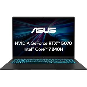 Asus V16 V3607VP Gaming Laptop 16" WUXGA 16:10 144Hz IPS Display Intel Core 7 240H 32GB RAM 1TB SSD NVIDIA RTX 5070 Win11 Home QWERTZ Black 3Monate GamePass Asus V16 V3607VP Gaming Laptop 16" WUXGA 16:10 144Hz IPS Display Intel Core 7 240H 32GB RAM 1TB SSD NVIDIA RTX 5070 Win11 Home QWERTZ Black 3Monate GamePass