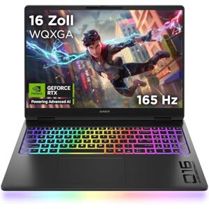 HP Omen MAX Gaming Laptop 16 Zoll 2K Display 165Hz Intel Ultra 9-275HX (24C) NVIDIA GeForce RTX 5080 16GB VRAM 32GB DDR5 RAM 1 TB SSD Windows 11 QWERTZ Alu Gehäuse Shadow Black HP Omen MAX Gaming Laptop 16 Zoll 2K Display 165Hz Intel Ultra 9-275HX (24C) NVIDIA GeForce RTX 5080 16GB VRAM 32GB DDR5 RAM 1 TB SSD Windows 11 QWERTZ Alu Gehäuse Shadow Black