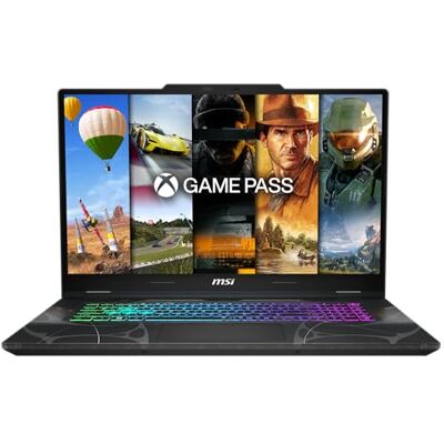 MSI Cyborg 17, Gaming-Laptop, 17,3" Full-HD 144 Hz Display, Intel Core 7 240H, NVIDIA GeForce RTX 5060, 16 GB DDR5, 1 TB SSD, Windows 11 Home, inkl. 1 Monat GamePass, B2RWFKG-048 MSI Cyborg 17, Gaming-Laptop, 17,3" Full-HD 144 Hz Display, Intel Core 7 240H, NVIDIA GeForce RTX 5060, 16 GB DDR5, 1 TB SSD, Windows 11 Home, inkl. 1 Monat GamePass, B2RWFKG-048