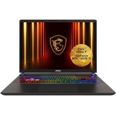 MSI Vector 16 HX AI Gaming-Laptop, 16" QHD+ 240 Hz Display, Intel® Core™ Ultra 7 255HX, NVIDIA GeForce RTX 5070 Ti, 16 GB RAM, 1 TB SSD, Windows 11 Home, QWERTZ Tastatur, Cosmos Grau, A2XWHG-264 MSI Vector 16 HX AI Gaming-Laptop, 16" QHD+ 240 Hz Display, Intel® Core™ Ultra 7 255HX, NVIDIA GeForce RTX 5070 Ti, 16 GB RAM, 1 TB SSD, Windows 11 Home, QWERTZ Tastatur, Cosmos Grau, A2XWHG-264
