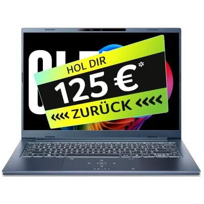 Acer Swift Go 14 AI OLED Laptop Ultra 7 16GB 512GB mit Netzteil 14" OLED Display Intel Core Ultra 7 256V 16GB RAM 512GB SSD Arc 140V Windows 11 QWERTZ Tastatur SFG14-75-72AL Acer Swift Go 14 AI OLED Laptop Ultra 7 16GB 512GB mit Netzteil 14" OLED Display Intel Core Ultra 7 256V 16GB RAM 512GB SSD Arc 140V Windows 11 QWERTZ Tastatur SFG14-75-72AL