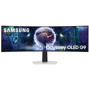 Samsung 49 Zoll Odyssey OLED G9 G93SD, DQHD (5.120 x 1.440), Gaming Monitor, PC Bildschirm, 240 Hz, OLED Glare Free, 0,03 ms Reaktionszeit, Gaming Hub, LS49DG934SUXEN Samsung 49 Zoll Odyssey OLED G9 G93SD, DQHD (5.120 x 1.440), Gaming Monitor, PC Bildschirm, 240 Hz, OLED Glare Free, 0,03 ms Reaktionszeit, Gaming Hub, LS49DG934SUXEN