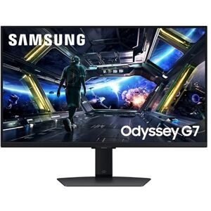 Samsung Odyssey G70D 4K Gaming Monitor, 27 Zoll, Bildschirm mit IPS-Panel, 4K-Auflösung, 3840 x 2160 Pixel, AMD FreeSync Premium, HDR10+, Reaktionszeit 1 ms, Bildwiederholrate 144 Hz, LS27DG702EUXEN Samsung Odyssey G70D 4K Gaming Monitor, 27 Zoll, Bildschirm mit IPS-Panel, 4K-Auflösung, 3840 x 2160 Pixel, AMD FreeSync Premium, HDR10+, Reaktionszeit 1 ms, Bildwiederholrate 144 Hz, LS27DG702EUXEN